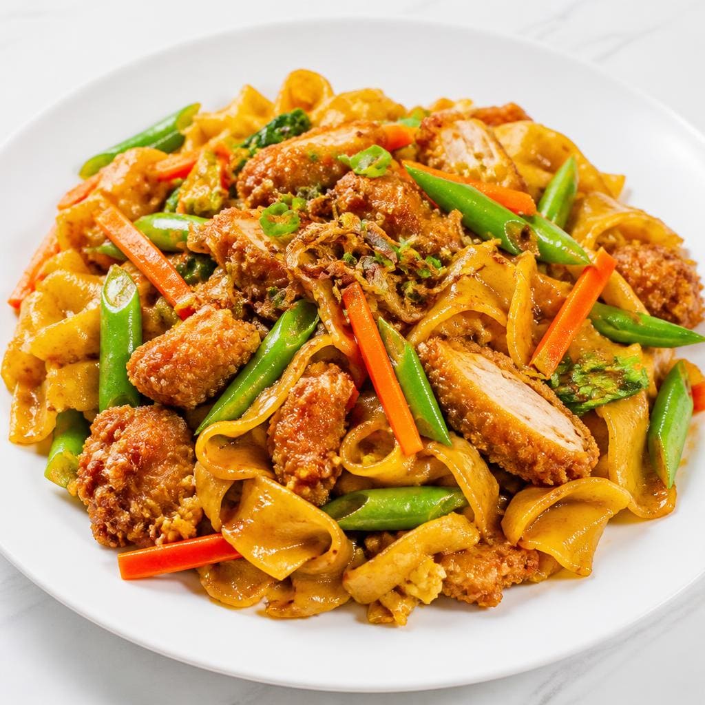 Bakmi Golek Kwetiaw Goreng Ayam Spesial